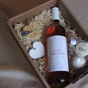 Geschenkbox mit Wein