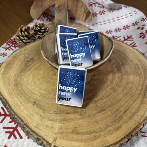„happy new year“ Seifenschachterl