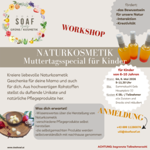 Muttertagsspecial | Workshop for Kids